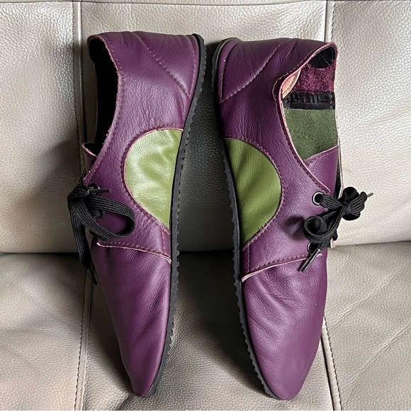 Softstar Dash RunAmoc Shoes Sz 10 Wide Leather Lightweight Running Socks Vibram - Picture 12 of 13